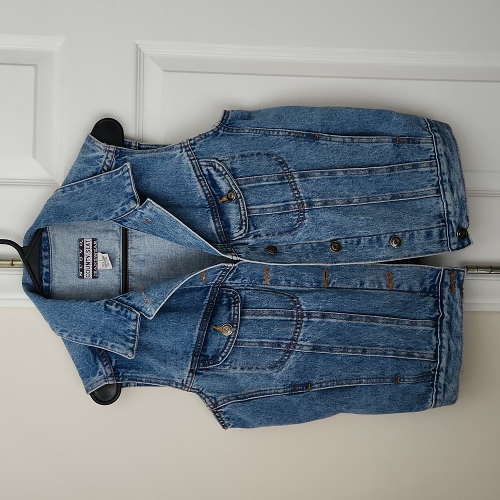 Women's Denim Vest